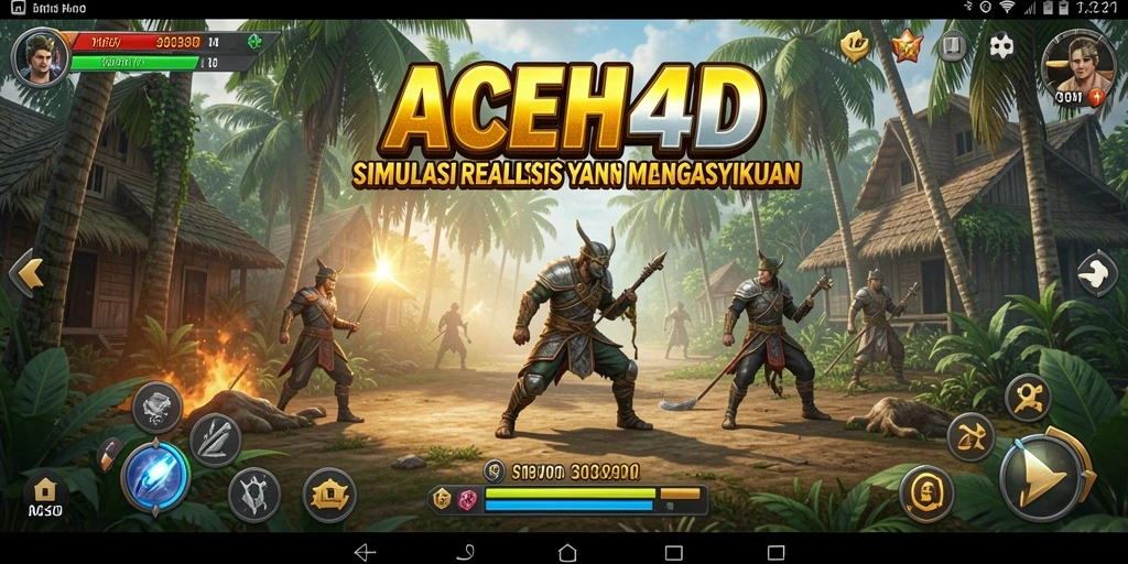 Screenshot dari gameplay ACEH4D dengan tampilan simulasi yang menarik.
