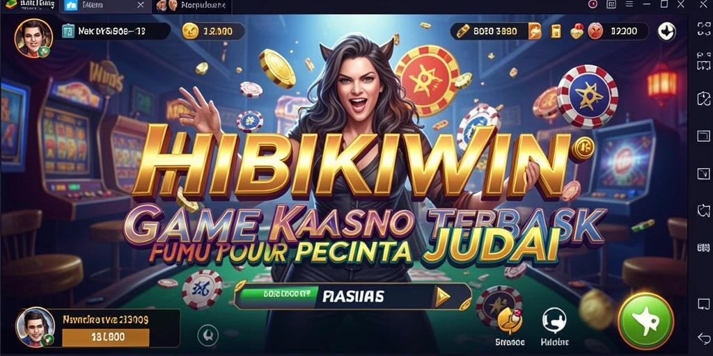 Tampilan menarik dari gameplay HIBIKIWIN yang mengasyikkan.
