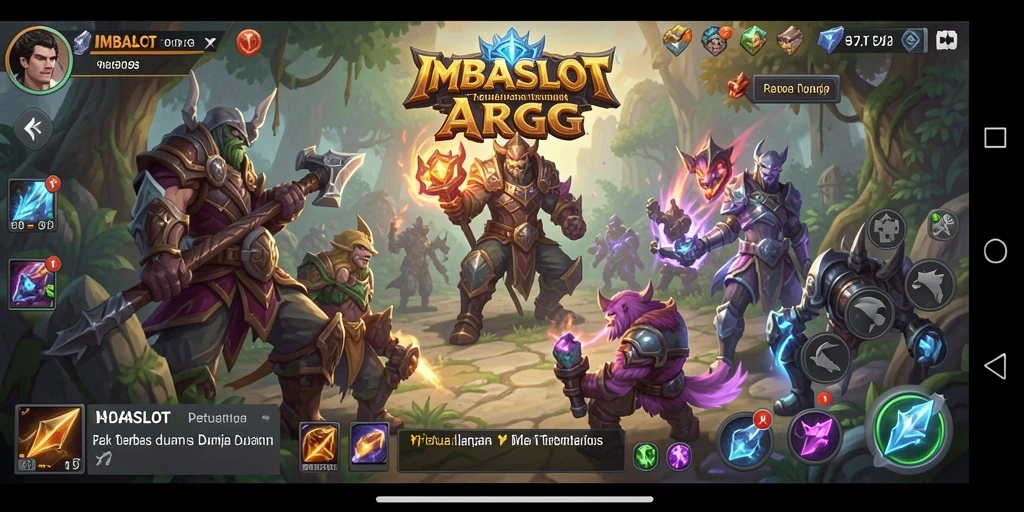 Tampilan gameplay seru dan menantang dalam <strong>IMBASLOT</strong>
