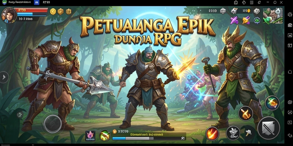 Gameplay epik dengan grafis menawan di RT99.