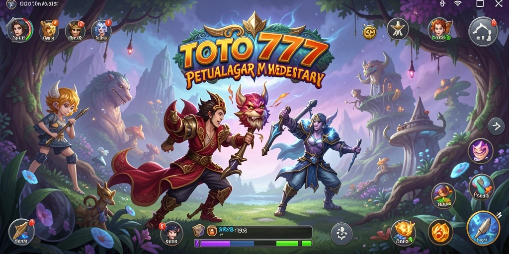Screenshot gameplay TOTO777 yang menampilkan petualangan mendebarkan.