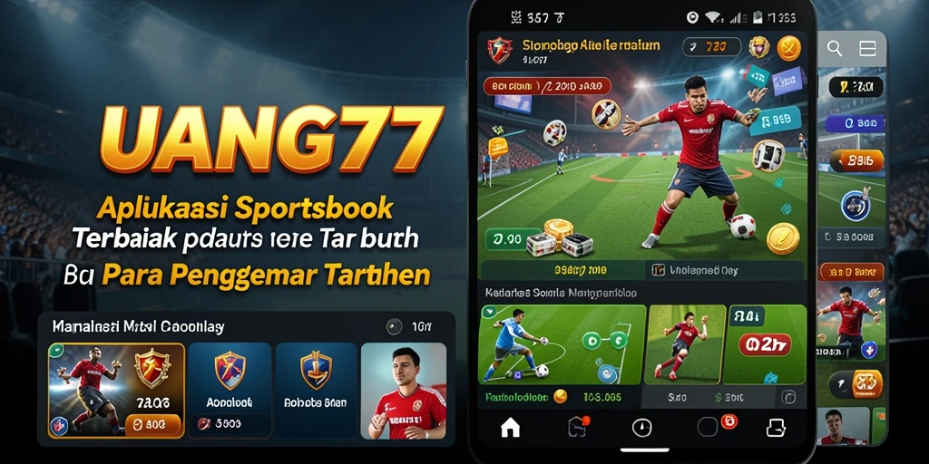 Tampilan antarmuka UANG77 yang modern dan menarik.
