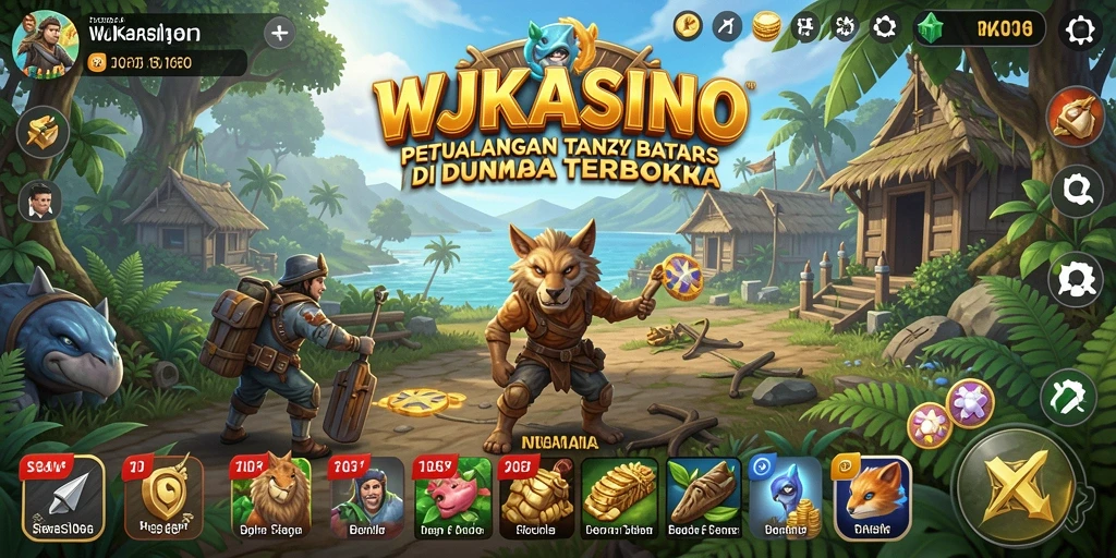 Tampilan menakjubkan dari gameplay dunia terbuka WJKASINO.