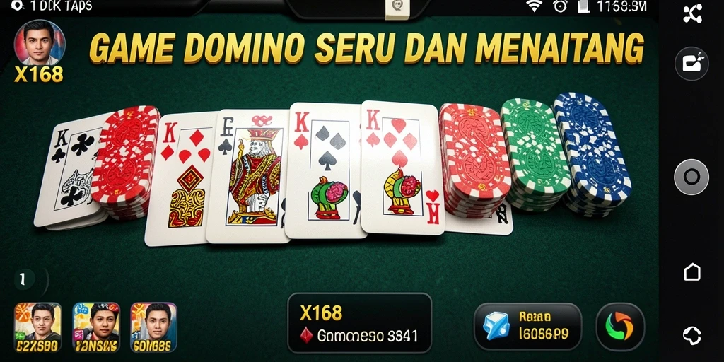 Tampilan gameplayX168 dengan grafis menarik dan seru.